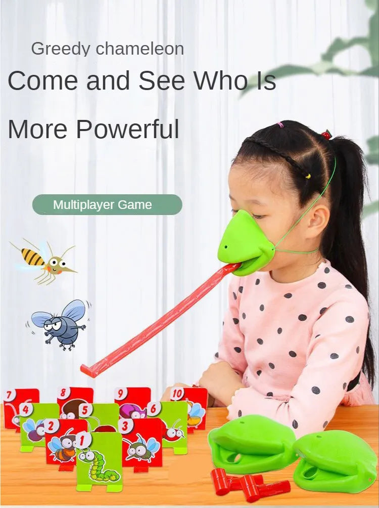 TikTok Game Lizards Mask Two-player Card Game