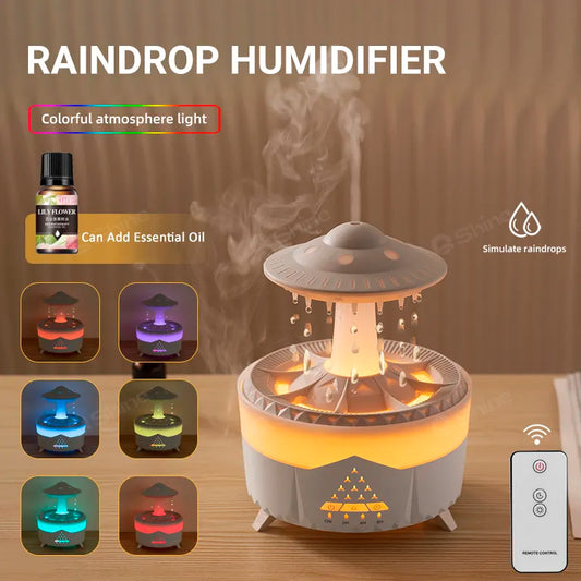 RainDrop Humidifier Water Drip with Remote with Lamp