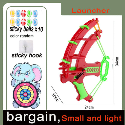 Slingshot Target Sticky Ball on Dartboard Game