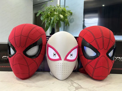 New Spider Man Mask Eye Touch Glows