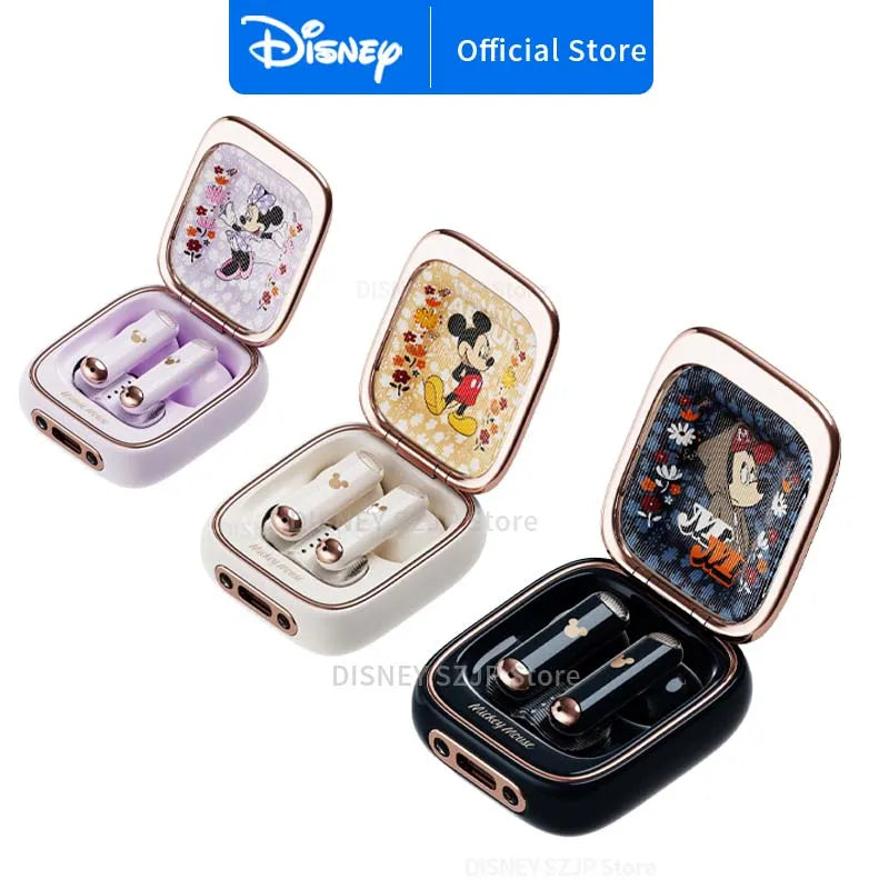 Disney Q7 Space Capsule Bluetooth Wireless Earphone Noise Reduction