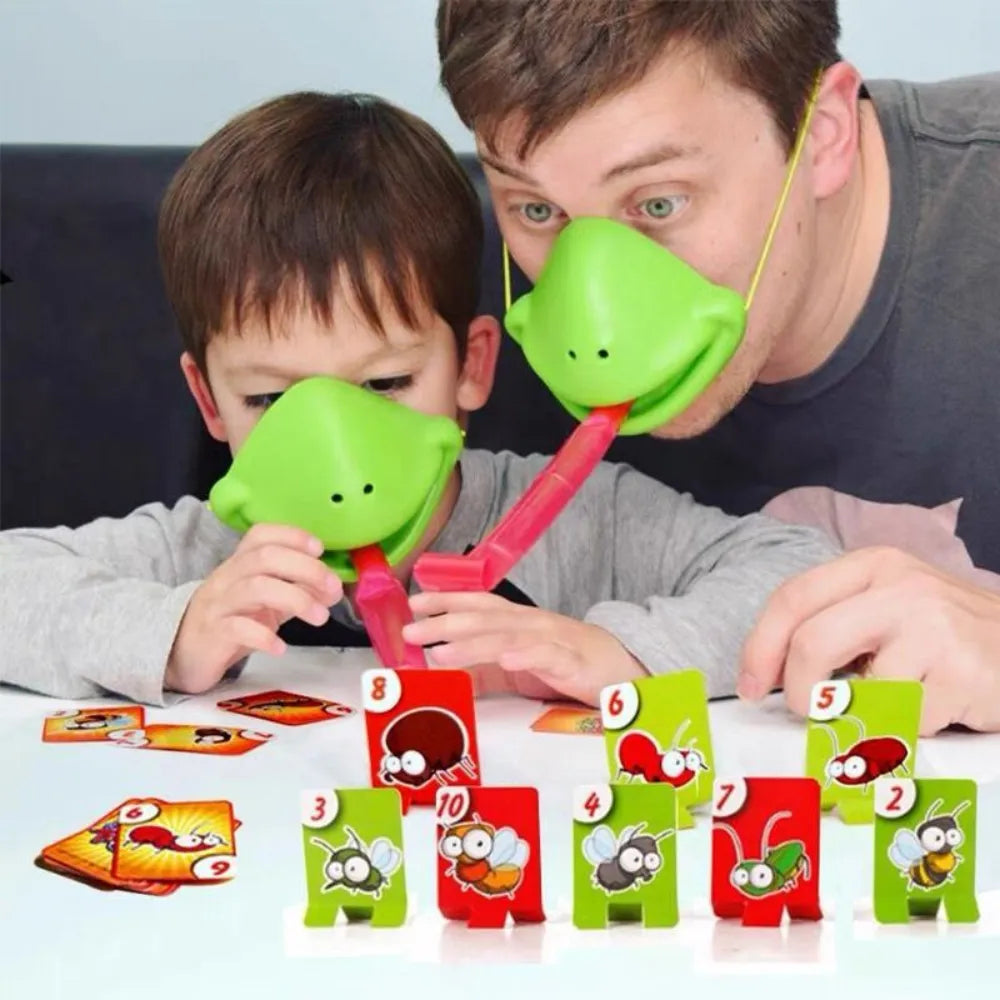 TikTok Game Lizards Mask Two-player Card Game