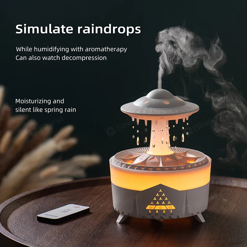 RainDrop Humidifier Water Drip with Remote with Lamp